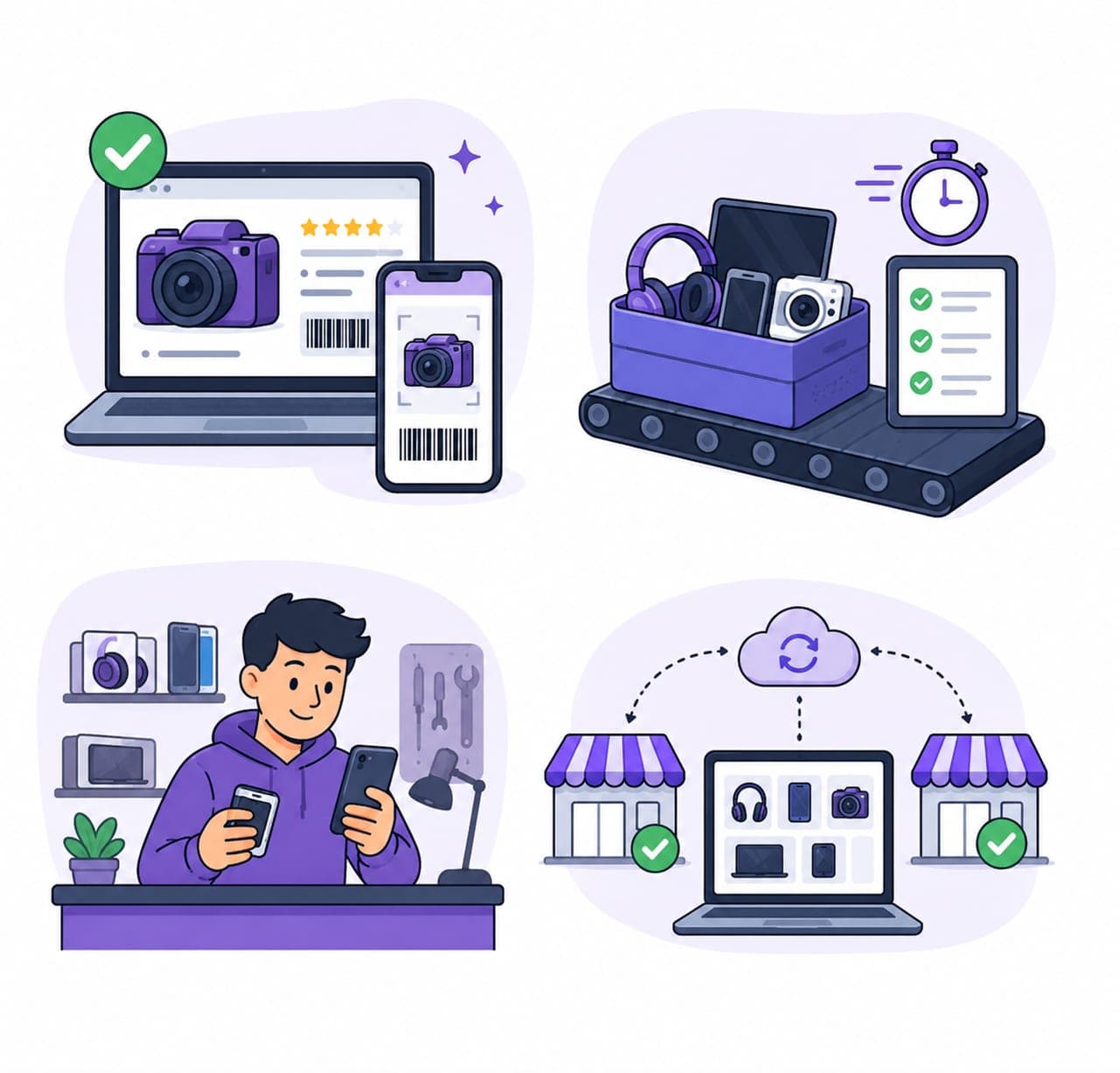 Gestione dell'inventario per l'Elettronica