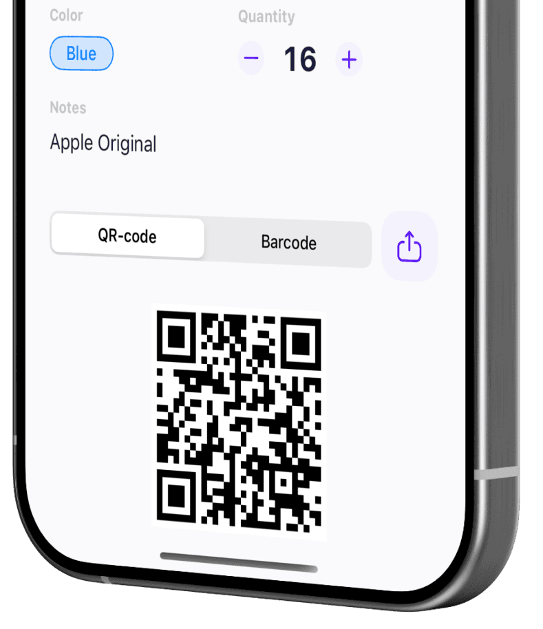 Track stock in seconds with the Sklad mobile app